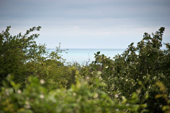 Das Meer ist immer präsent in Obzor, Bulgarien