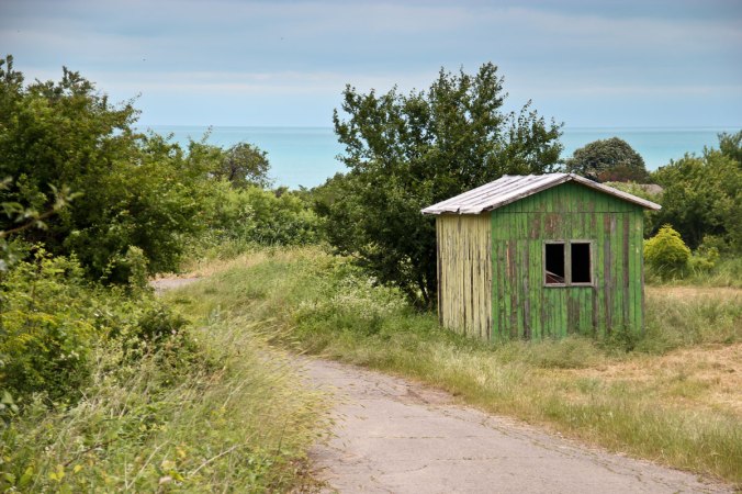 Die einsame Hütte in Obzor, Bulgarien