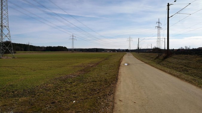 Endlich wieder Sonnenschein beim Laufen!