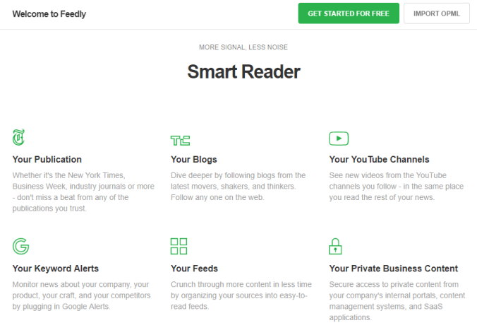 Mit Feedly seht ihr die Inhalte, die ihr auch wirklich sehen wollt