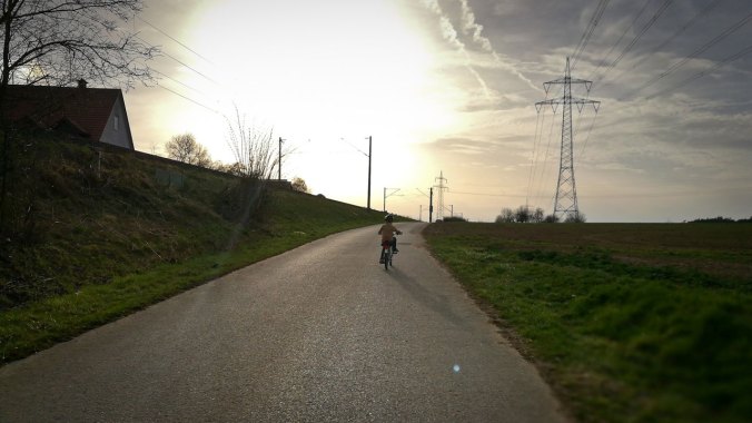 Wir reiten in den Sonnenuntergang...