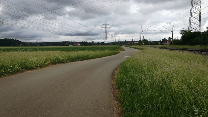 Sieht nicht einladend aus, dennoch das perfekte Laufwetter...