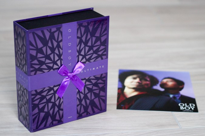 Die Ultimate Edition von "Oldboy" kommt in einer schön gestalteten Box