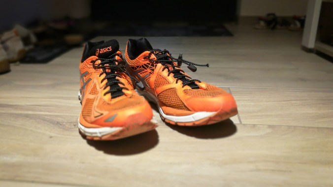 Darf ich vorstellen? Meine ältesten, sich noch in Benutzung befindenden, Laufschuhe...