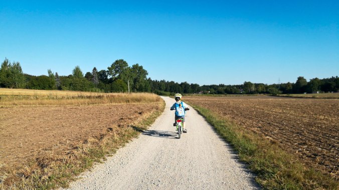 Der Kleine wird groß. Schnief.
