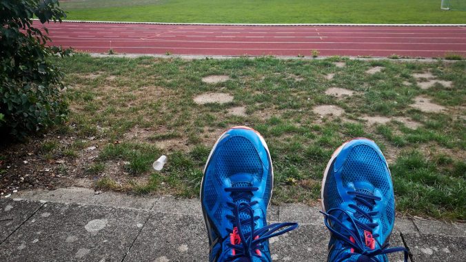 Der erste Lauf im neuen Lebensjahr... :)