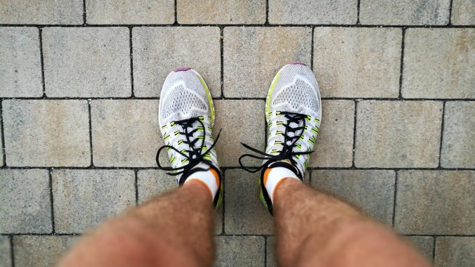 Stramme Wadeln nach dem Lauf... :D