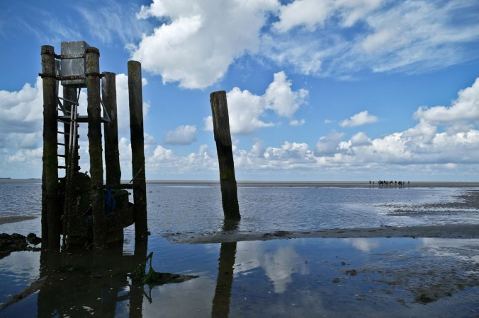 Hier wurde uns erstmals richtig bewusst, welche Wassermassen sich hier bewegen