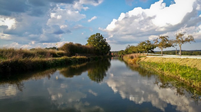 Herrlichstes Herbstwetter auf der weltbesten Laufstrecke... :)