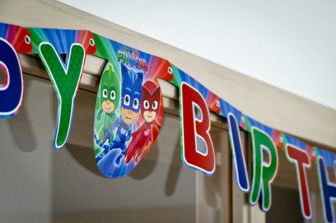 Die Girlande in diesem Jahr: PJ Masks – Pyjamahelden