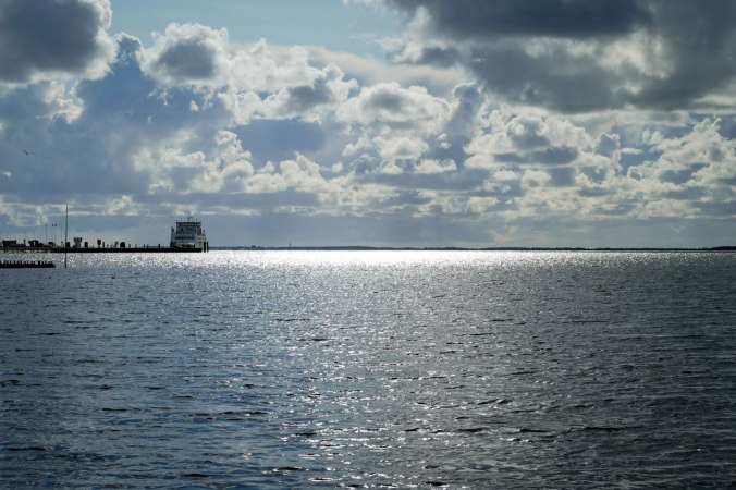 Ein letzter Blick auf die Fähre...