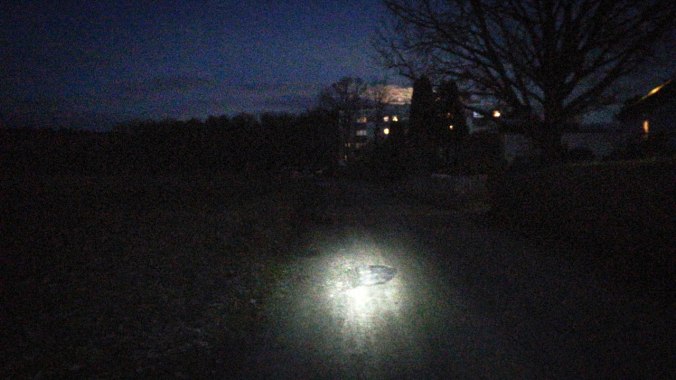 Seht ihr es auch? Der Himmel beim Abendlauf wird wieder heller!