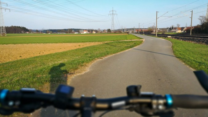 Eine sonnige Feierabendrunde...