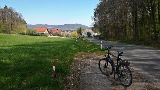 Heute habe ich mich ein wenig weiter ins fränkische Hinterland gewagt...