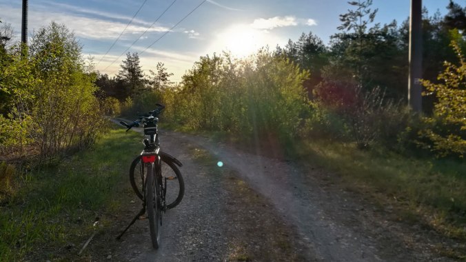 Ein idyllisches kurzes Wegstück, auf das ich mich verfahren hatte...
