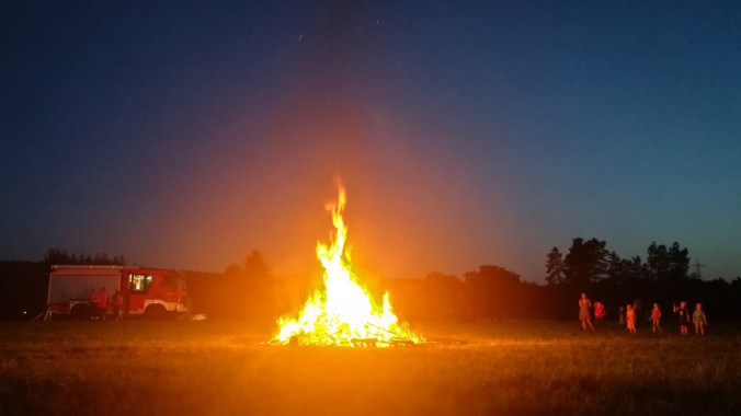 So schnell wie heute ist der Haufen selten abgebrannt