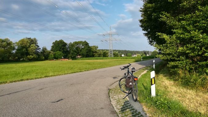 Um kurz nach 7 Uhr ein perfekter Start in den Morgen