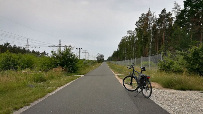 Freie Bahn auf der Hinfahrt