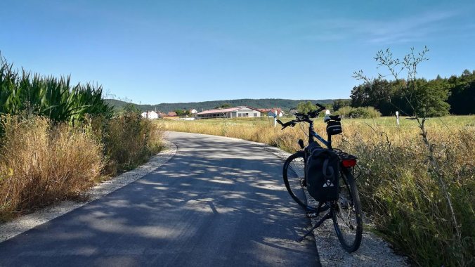 Mit 33 °C war es auf dem Rückweg viel zu heiß
