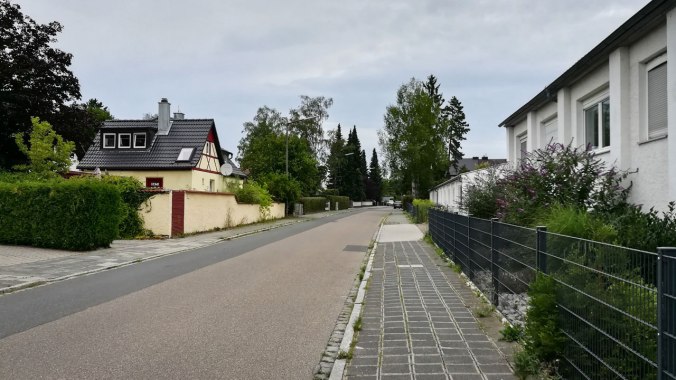 So trostlos, wie es auf dem Foto aussieht, war der Lauf glücklicherweise nicht