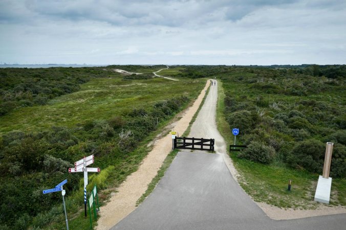 Ein Blick über die herrliche Dünenlandschaft...