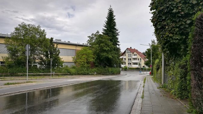 Ein kurzer Lauf durch den Regen
