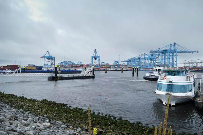 Der Start unserer Hafenrundfahrt