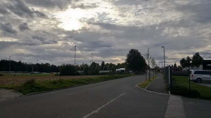 Lange wird die Sonne bei den Abendläufen nicht mehr da sein...