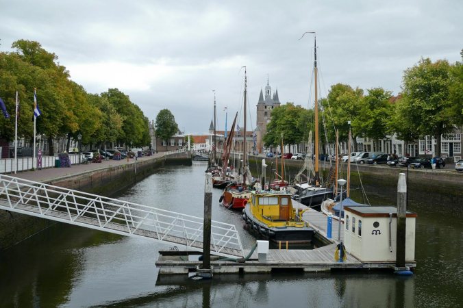 Der Binnenhafen von Zierikzee