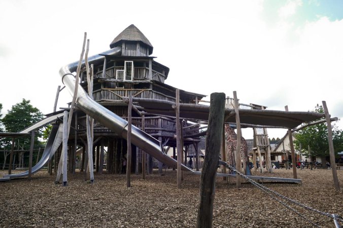 Nur einer der vielen famosen Spielplätze