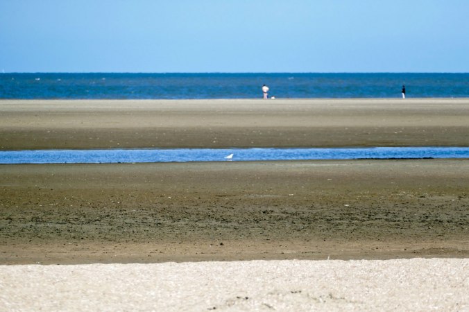 Bei Ebbe war es ein knapper Kilometer bis zum Meer
