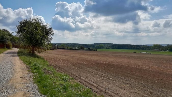 Wolken, Sonne, kalt und warm