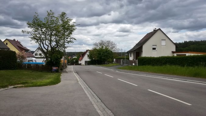 Das Wetter war heute seeeehr unbeständig...