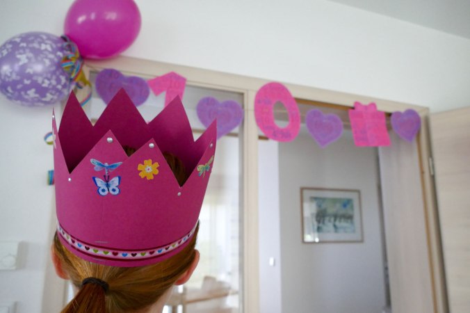 Auch eine Girlande durfte aufgrund vielfachen Wunsches nicht fehlen