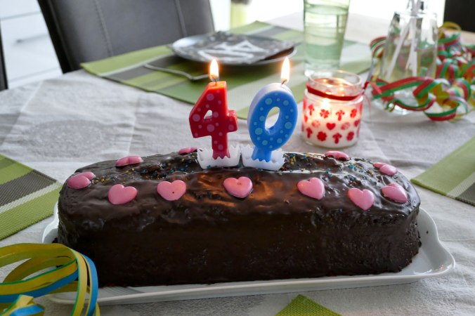 Das Zappelinchen hat mir ganz alleine einen Kuchen gebacken