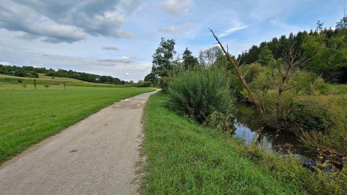 Heute mal wieder abends gelaufen...