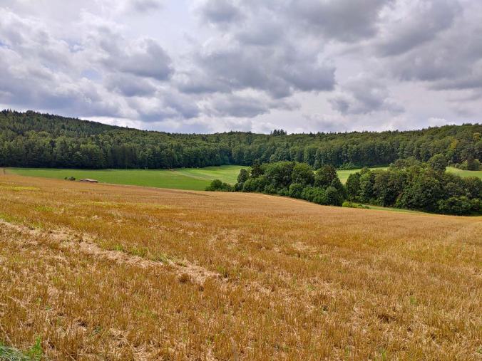 Über die weiten Felder rund um Kastl