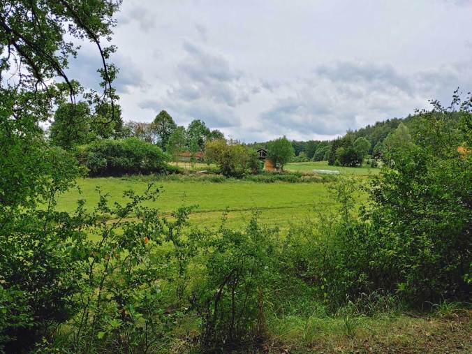 Der Ausblick von unserem idyllischen Rastplatz