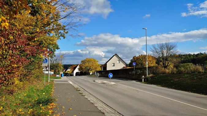 Herrlichstes Herbstwetter, das zum Laufen einlädt