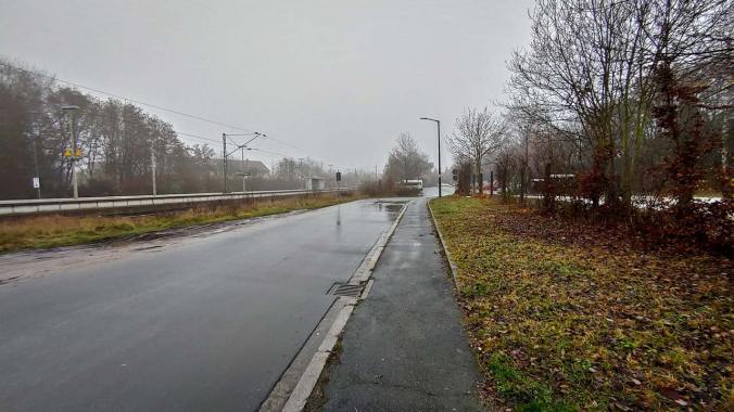 Ziemlich ekelhaftes Laufwetter