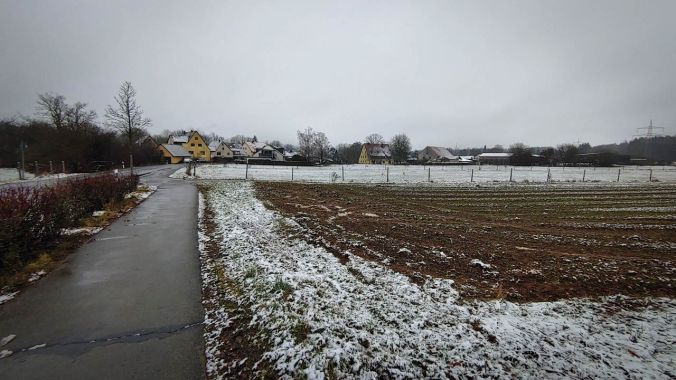 Es hat (zumindest ein wenig) geschneit!