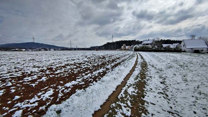 Heute war es immer noch bitterkalt