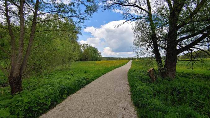 Heute war wieder Sonne und Regen dabei