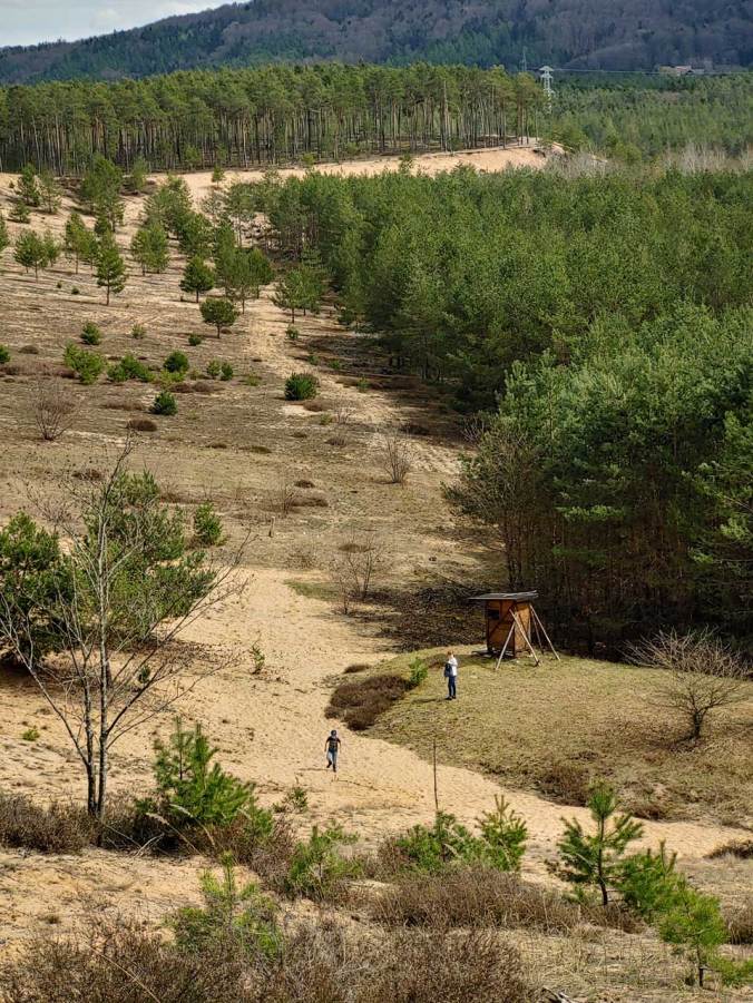 Wie ein großer Sandspielplatz...
