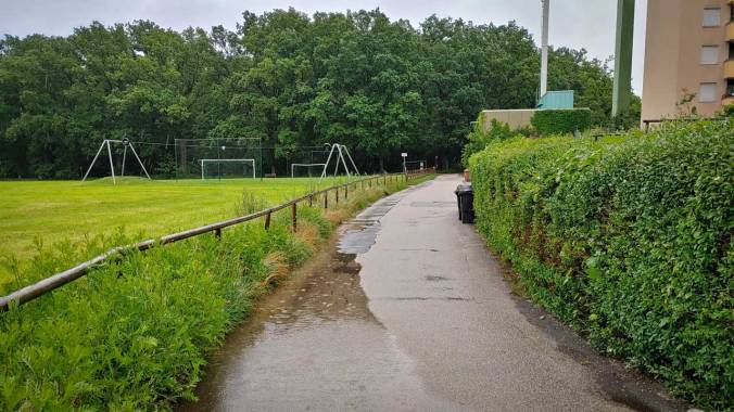 Das war selbst mir fast zu viel Regen