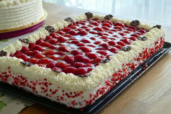 Nur einer der unzähligen leckeren Kuchen und Torten