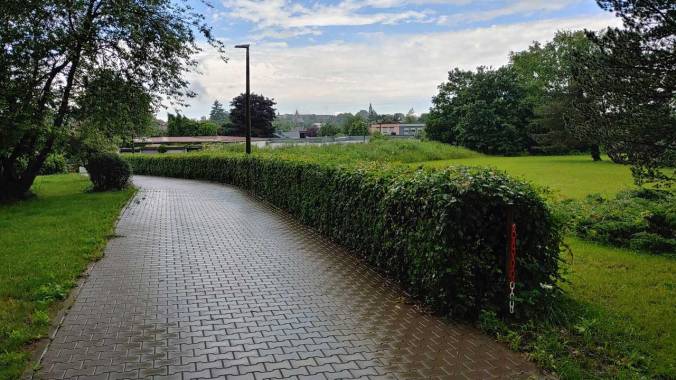 Die Regenpause war leider viel zu kurz