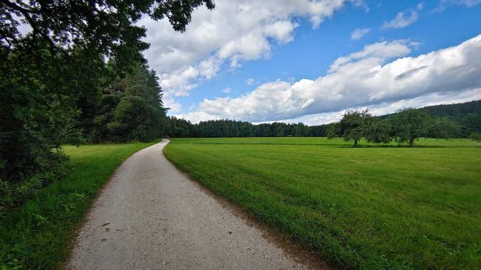 Angenehmes Laufwetter