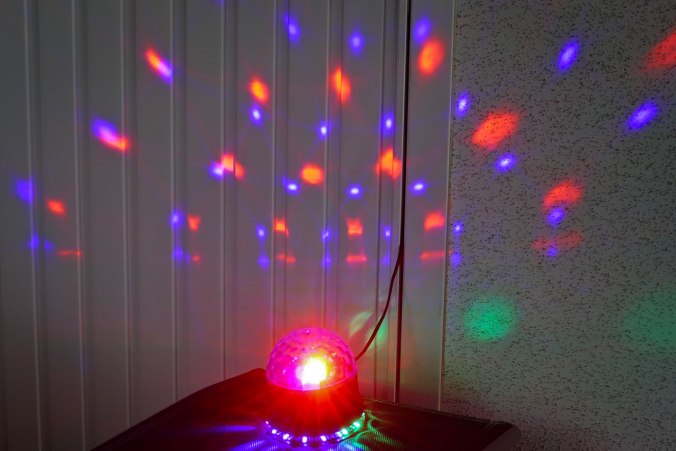 Discofieber im Carport