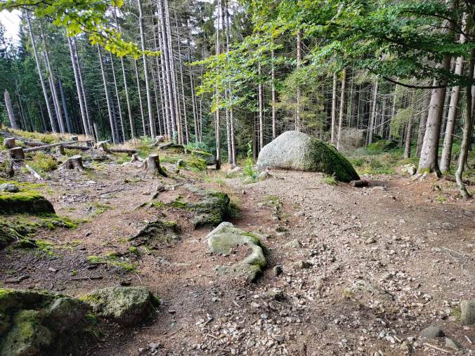 Der steinige Abstieg